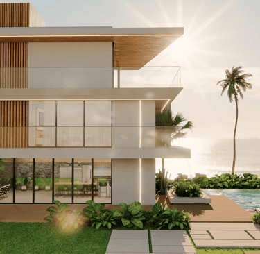 Casa com vista para o mar
