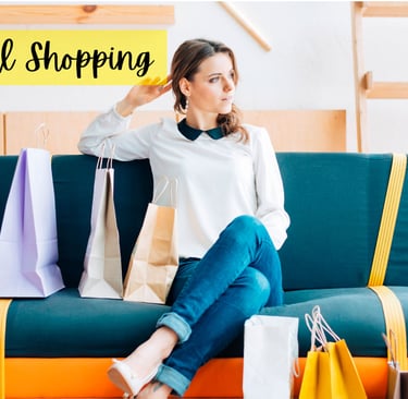 Purposeful shopping, mindful choice, happy