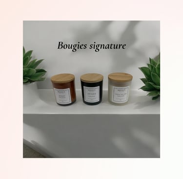 Bougies artisanales