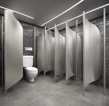 blue wooden cabinet beside white wall