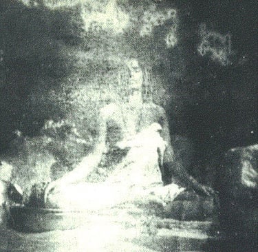 Shri Babaji appare nella grotta di Hairakhan, 1970