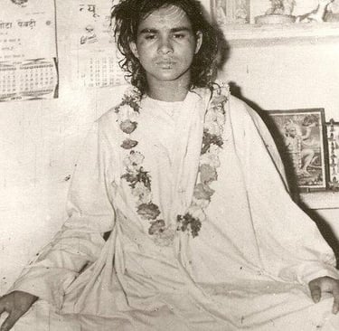 Shri Babaji in meditazione