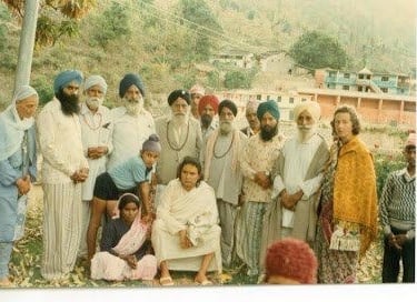Shri Babaji con i Sikh