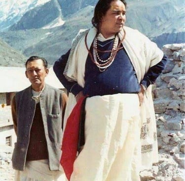 Babaji e Muniraji a Badrinath, Himalaya