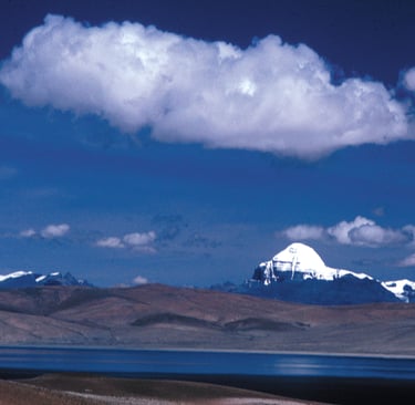 Il Monte Kailash e il Lago Mansarovar