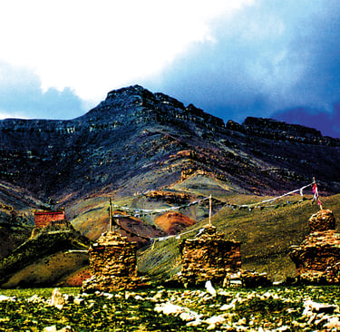 chorten sulla via del Kailash