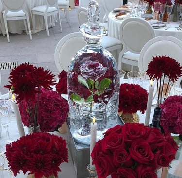 centro de mesa de hielo para bodas en buenos aires