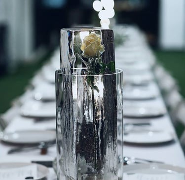 centro de mesa de hielo para bodas en buenos aires
