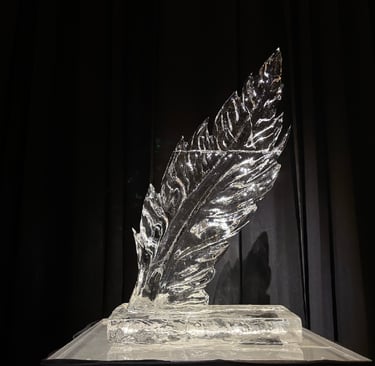 escultura de hielo para bodas en buenos aires