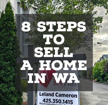8 Steps to sell a house in Washington