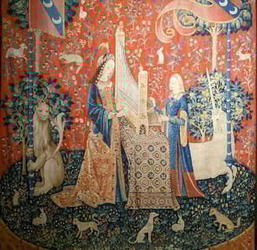 Tapisseries de La Dame à la Licorne : Ouïe