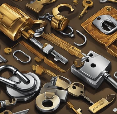 a bunch of keys in a bunch of keys