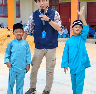 SD Juara Batam Harumas Berbagi PT Usaha Kiat Permata CSR