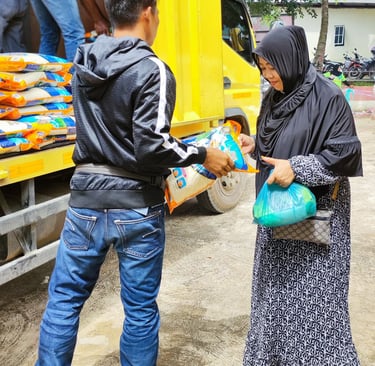 PT. Usaha Kiat Permata, Beras Harumas, Pemko Batam Sembako Subsidi untuk Warga Nongsa Batam