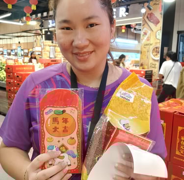 Harumas Beras Merah 1kg, Angpao Harumas