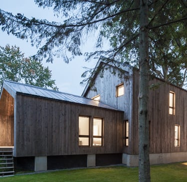 extension chalet en bois