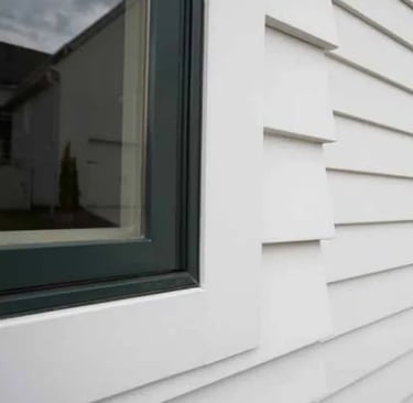 rénovation façade extérieure en james Hardie