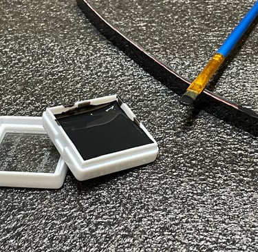 finition au cuir liquide 