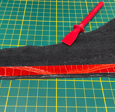 collage du cuire d alligatore 