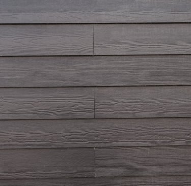 A detail of the concrete exterior we construction for the residential conversion.