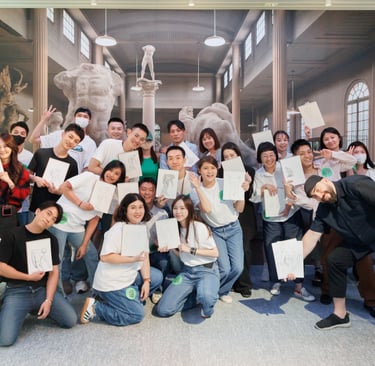 Evgeny Bondarenko workshop at Fubon Art Museum