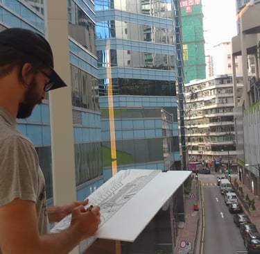 Urban Sketcher Evgeny Bondarenko