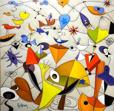 Tableau contemporain Var