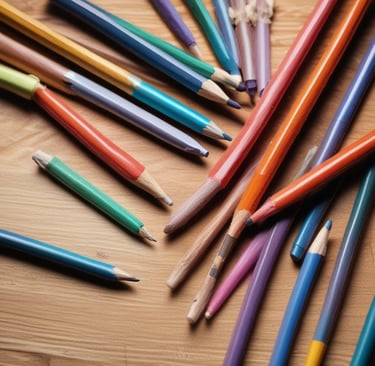 A close-up of intricate designs in an adult coloring book.