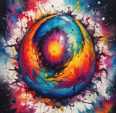 A vibrant artistic representation of cannabis culture.