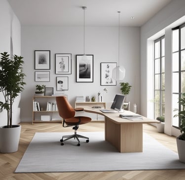 Bright living room with modern inventory