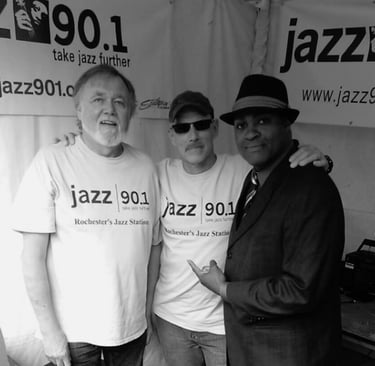 Chuck Ingersoll at Rochester International Jazz Festival for Jazz 90.1.