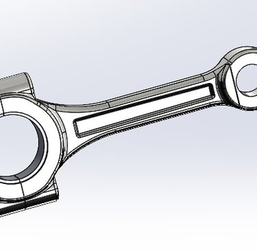 connecting rod for cleaning