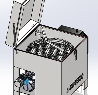 industrial washing machine compact