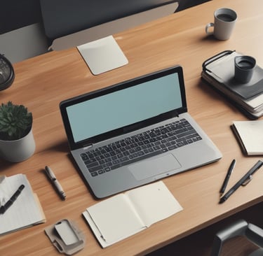 The image depicts a close-up view of an industrial structure made of metal, with various cables and components attached to it. In the foreground, there is portable equipment with an Atlas Copco label for rental services. The sky appears partly cloudy with a mix of light and darker clouds.