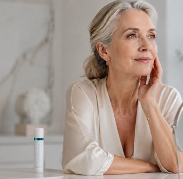 Rutină premium de îngrijire pentru pielea matură - sistemul Alavida LifeWave