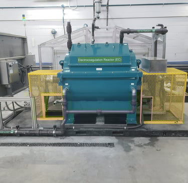 Turbocoag device with control panel and other equipment on US naval base.