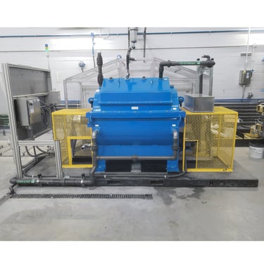 Turbocoag device with control panel and other equipment on US naval base.