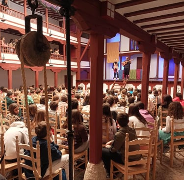 teatro para institutos en el corral de comedias de almagro