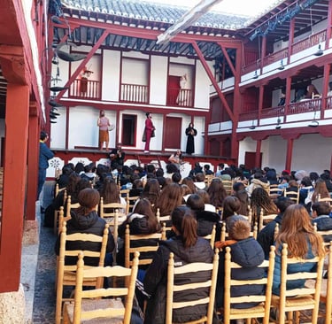 teatro para institutos en el corral de comedias de almagro