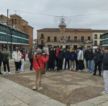 visita guiada para institutos en almagro. actividades campaña escolar