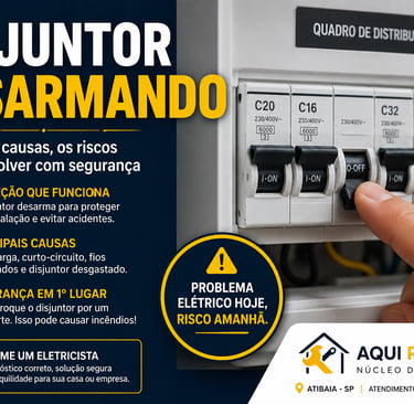 troca de disjuntor