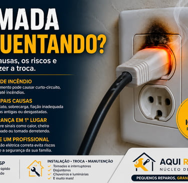 troca de tomada