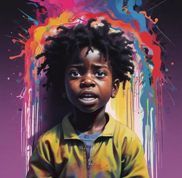 black blue and yellow textile