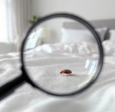 punaise de lit détectée sur matelas à Sablé-sur-Sarthe - Eco Nature Services