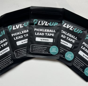 LVL-UP Pickleball lead tape