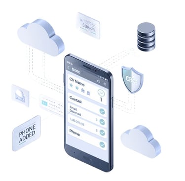 Illustration of Phone Append