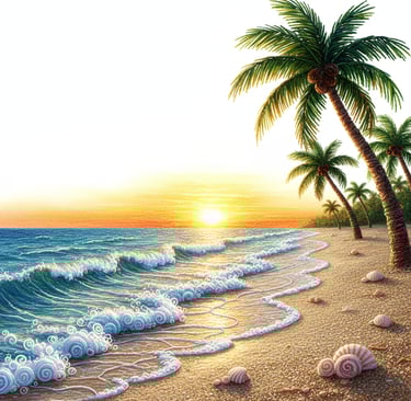Illustration de la plage de Roses