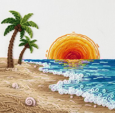 Illustration of Roses beach