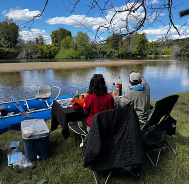 flotada en el rio carrileufu