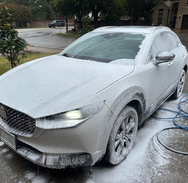 Tesla car wash north dfw
